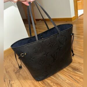 Louis Vuitton Black Empreinte Leather Tote